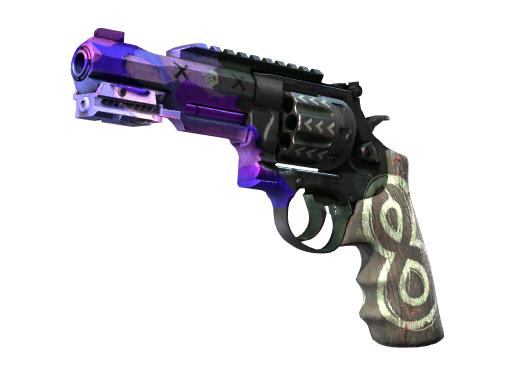 Buy CS2 pistol StatTrak™ R8 Revolver | Crazy 8 (Well-Worn) skin