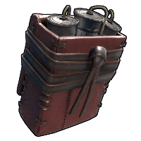 Buy Rust satchel explosives Red Leather Day skin