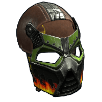 Buy Rust metal facemask Bombshell Facemask skin