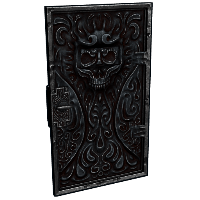 Buy Rust armored metal door Tombgate Armored Door skin