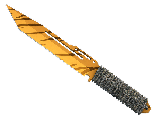 Buy CS2 knife ★ Paracord Knife | Tiger Tooth (Minimal Wear) skin