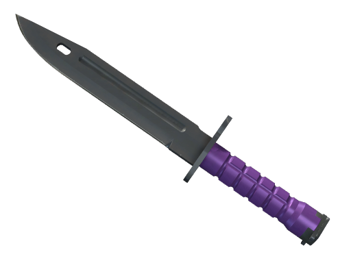 Buy CS2 knife ★ StatTrak™ Bayonet | Ultraviolet (Minimal Wear) skin