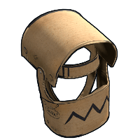 Buy Rust coffeecan helmet Cardboard Helmet skin