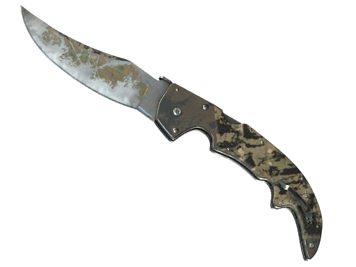 Buy CS2 knife ★ Falchion Knife | Forest DDPAT (Battle-Scarred) skin
