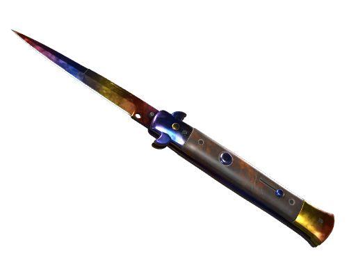 Buy CS2 knife ★ Stiletto Knife | Marble Fade (Minimal Wear) skin