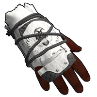 Buy Rust clothing No Mercy Wood Gloves skin