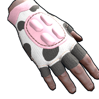 Buy Rust burlap gloves Cow Moo Flage Gloves skin