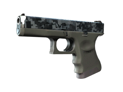 Buy CS2 pistol Glock-18 | Steel Disruption (Field-Tested) skin
