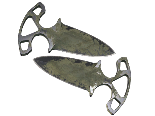 Buy CS2 knife ★ Shadow Daggers | Safari Mesh (Battle-Scarred) skin