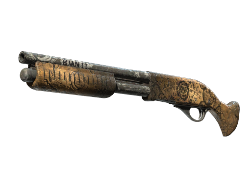 Buy CS2 shotgun Sawed-Off | Spirit Board (Battle-Scarred) skin