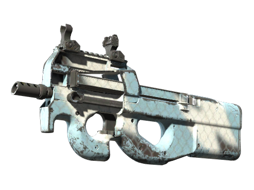 Buy CS2 smg P90 | Glacier Mesh (Well-Worn) skin