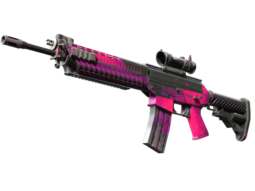 Buy CS2 rifle SG 553 | Pulse (Well-Worn) skin