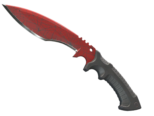 Buy CS2 knife ★ Kukri Knife | Crimson Web (Well-Worn) skin