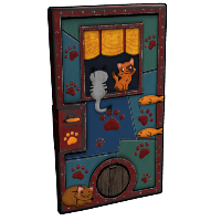 Buy Rust sheet metal door MeowMeow Sheet Metal Door skin