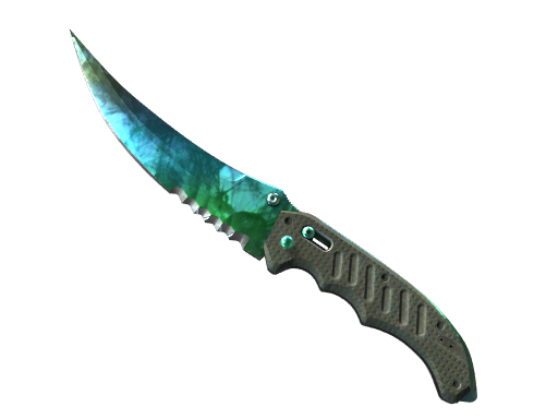 Buy CS2 knife ★ StatTrak™ Flip Knife | Gamma Doppler (Factory New) skin