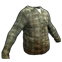 Buy Rust long tshirt Green Checkered Shirt skin