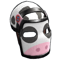 Buy Rust metal facemask Cow Moo Flage Facemask skin