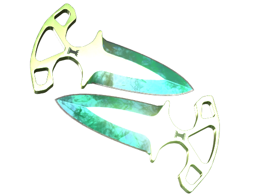 Buy CS2 knife ★ StatTrak™ Shadow Daggers | Gamma Doppler (Factory New) skin