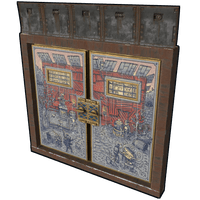Buy Rust misc Porcelain Armored Double Door skin