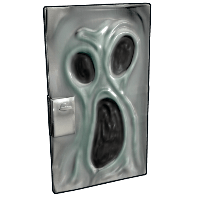 Buy Rust sheet metal door Ghostly Sheet Metal Door skin