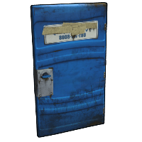 Buy Rust sheet metal door Potty Door skin