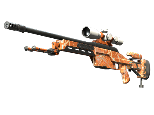 Buy CS2 sniper rifle SSG 08 | Threat Detected (Minimal Wear) skin