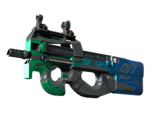 Buy CS2 smg StatTrak™ P90 | Wave Breaker (Minimal Wear) skin