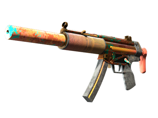 Buy CS2 smg Souvenir MP5-SD | Oxide Oasis (Minimal Wear) skin