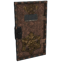 Buy Rust armored metal door Apocalypse Door skin