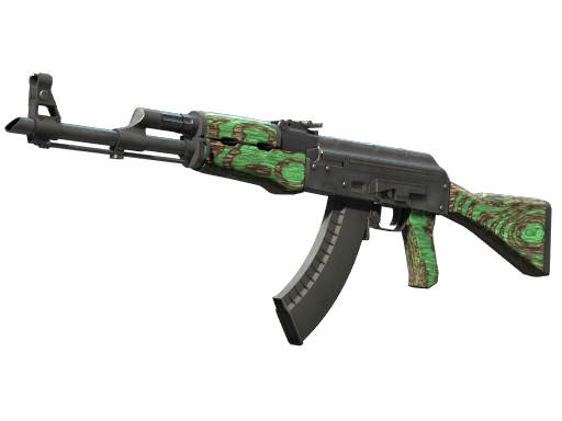 Buy CS2 rifle AK-47 | Green Laminate (Minimal Wear) skin