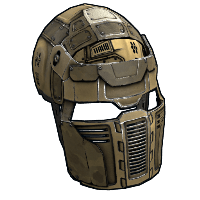 Buy Rust metal facemask Military Facemask skin