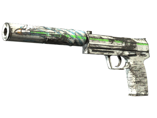 Buy CS2 pistol Souvenir USP-S | Road Rash (Well-Worn) skin