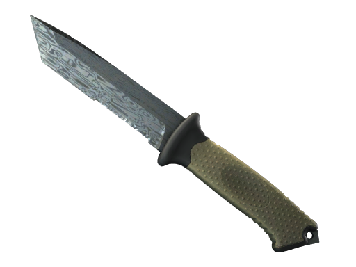 Buy CS2 knife ★ Ursus Knife | Damascus Steel (Battle-Scarred) skin