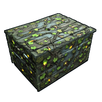 Buy Rust wooden box Fireflies Wood Storage Box skin