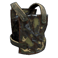 Buy Rust metal torso plate Forest Camo Chest Plate skin