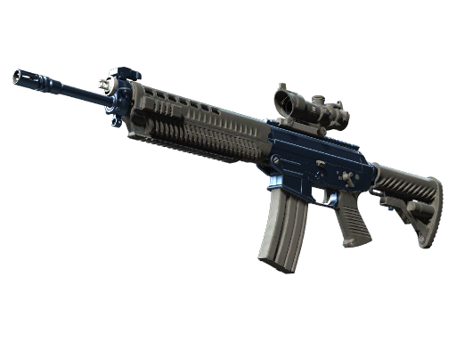 Buy CS2 rifle SG 553 | Anodized Navy (Factory New) skin