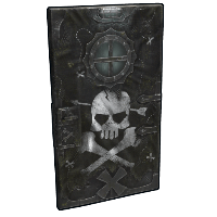 Buy Rust sheet metal door Pirate Sheet Metal Door skin