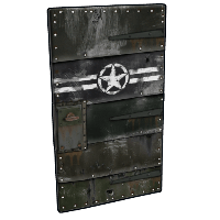 Buy Rust sheet metal door Army Metal Door skin