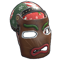 Buy Rust armor Naughty Gingerbread Facemask skin