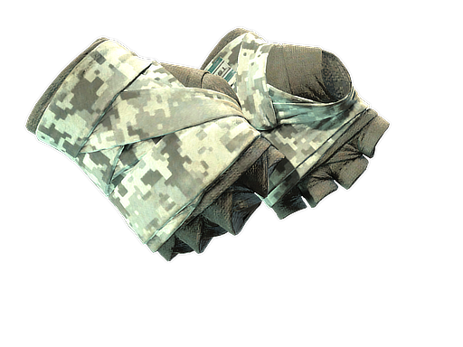 Buy CS2 gloves ★ Hand Wraps | Spruce DDPAT (Well-Worn) skin