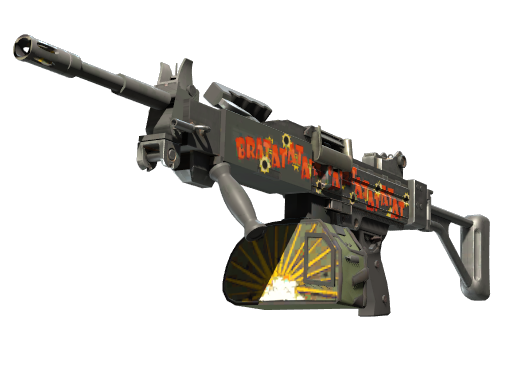 Buy CS2 machinegun StatTrak™ Negev | Bratatat (Minimal Wear) skin