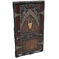 Buy Rust wooden door Bone Collector Door skin