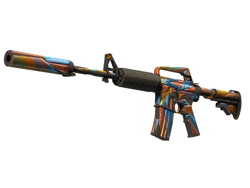 Buy CS2 rifle StatTrak™ M4A1-S | Leaded Glass (Minimal Wear) skin