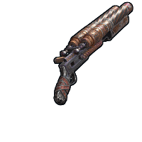Buy Rust double barrel shotgun СМЭРТЬ skin
