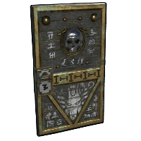 Buy Rust sheet metal door Egiptu Door skin