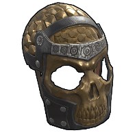 Buy Rust metal facemask Samurai Somen skin