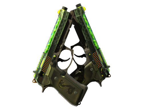 Buy CS2 pistol Dual Berettas | Cobra Strike (Factory New) skin