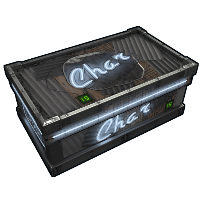 Buy Rust large wooden box Neon Charcoal Storage skin