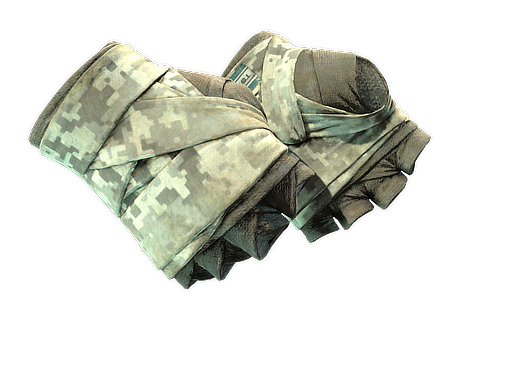 Buy CS2 gloves ★ Hand Wraps | Spruce DDPAT (Battle-Scarred) skin