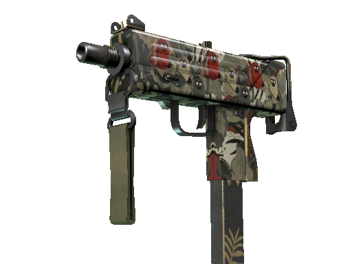 Buy CS2 smg StatTrak™ MAC-10 | Monkeyflage (Field-Tested) skin
